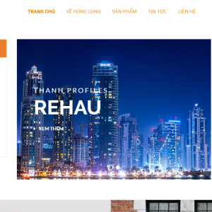 Website Hùng Long Cung Cấp Nguyên Liệu Cửa Nhựa uPVC