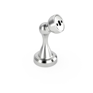 Hít cửa bằng Inox 304 màu trắng bạc