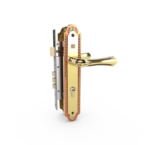 Bộ khóa tay nắm đồng thau HC 8561 dài 290