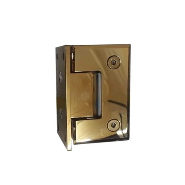 Bản lề tường kính 90 độ VVP màu vàng