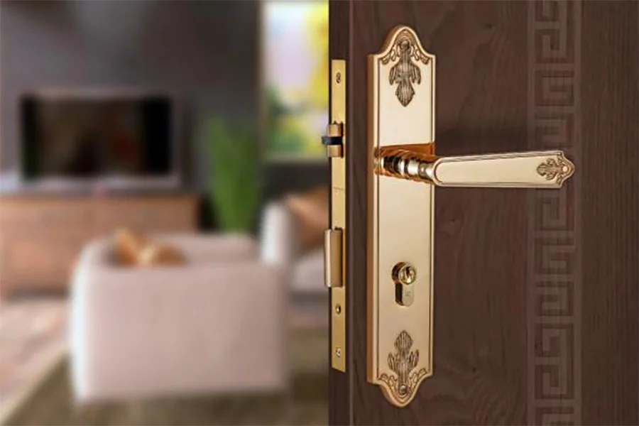 Khóa phòng ngủ tay nắm gạt