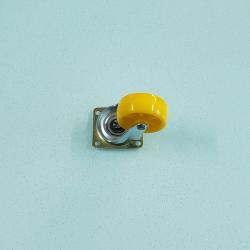 Bánh xe đẩy nhựa PP Ø50 chịu lực 30kg không khóa