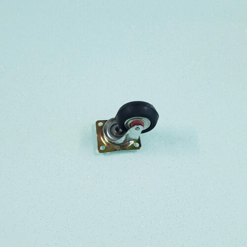 Bánh xe đẩy nhựa cao su CP077 xoay không khóa - Hình ảnh 2