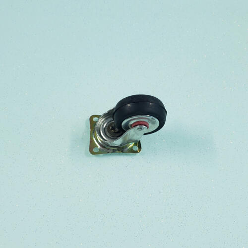 Bánh xe đẩy nhựa cao su CP077 xoay không khóa - Hình ảnh 3