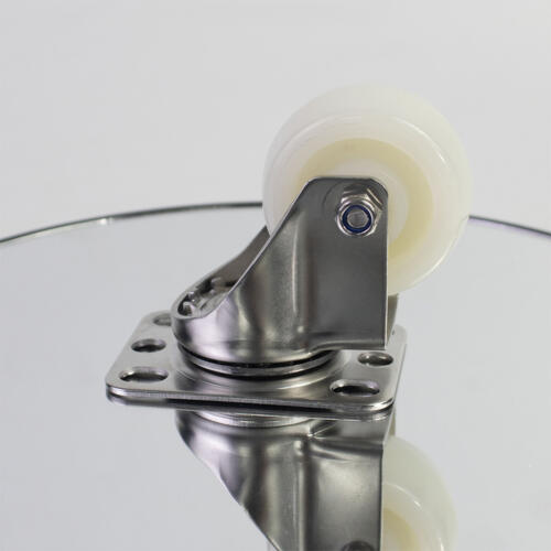 Bánh xe đẩy nhựa PA CP054 xoay càng inox 304 - Hình ảnh 6