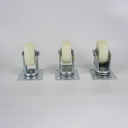 Bánh xe đẩy nhựa PP CP046 xoay có phanh - Hình ảnh 13