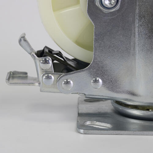 Bánh xe đẩy nhựa PP CP046 xoay có phanh - Hình ảnh 5