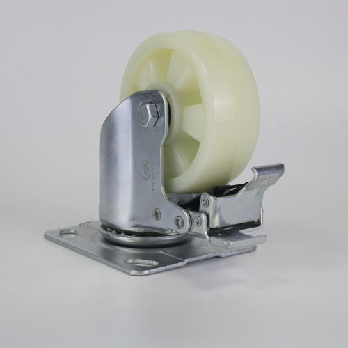 Bánh xe đẩy nhựa PP CP046 xoay có phanh - Hình ảnh 8