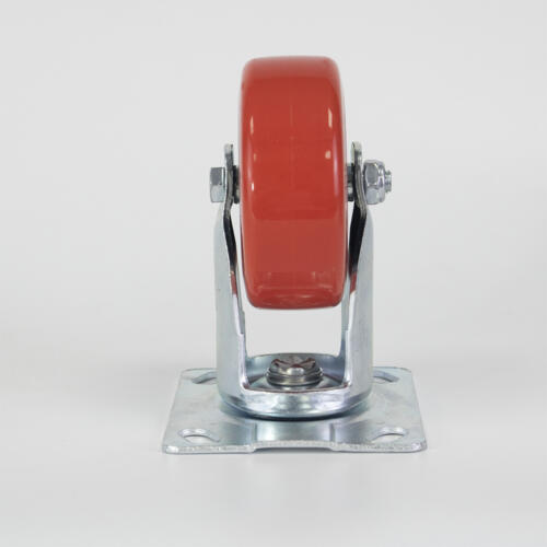 Bánh xe đẩy nhựa PU CP035 lõi nhựa cố định - Hình ảnh 5