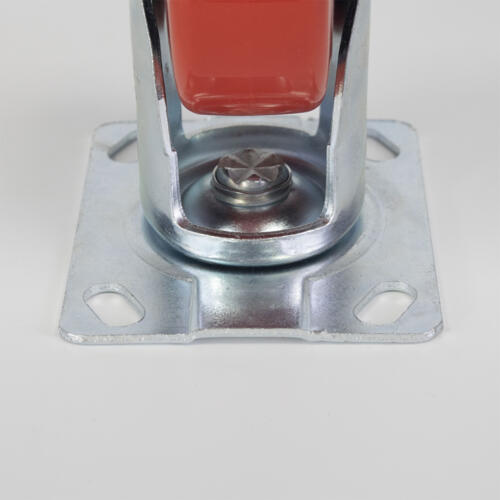Bánh xe đẩy nhựa PU CP035 lõi nhựa cố định - Hình ảnh 4