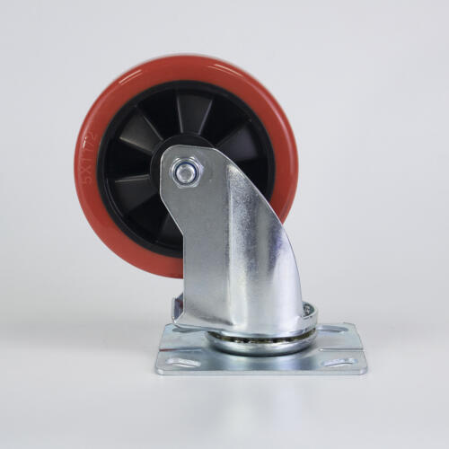 Bánh xe đẩy nhựa PU CP036 lõi nhựa xoay - Hình ảnh 18