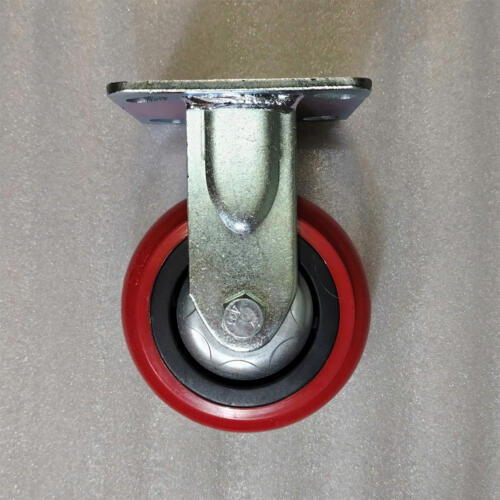 Bánh xe đẩy nhựa PU CP050 cố định - Hình ảnh 7