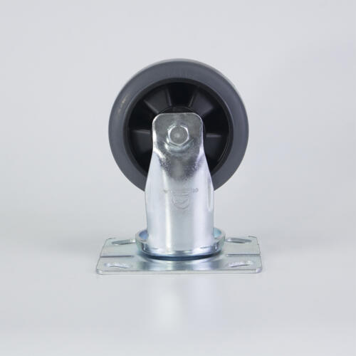 Bánh xe đẩy nhựa TPR CP041 cố định - Hình ảnh 2
