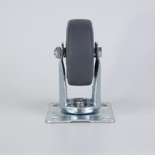 Bánh xe đẩy nhựa TPR CP041 cố định - Hình ảnh 3