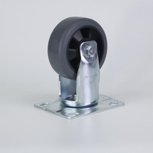 Bánh xe đẩy nhựa TPR CP041 cố định - Hình ảnh 5