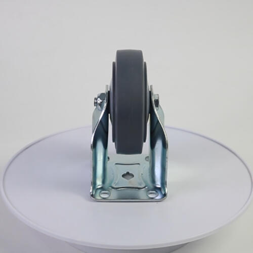 Bánh xe đẩy nhựa TPR CP024 cố định - Hình ảnh 3