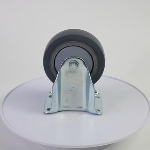 Bánh xe đẩy nhựa TPR CP024 cố định - Hình ảnh 6