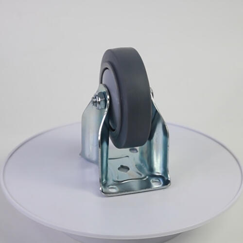 Bánh xe đẩy nhựa TPR CP024 cố định - Hình ảnh 5
