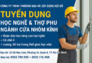 Tuyển học nghề, thợ phụ cửa nhôm kính tại TP HCM
