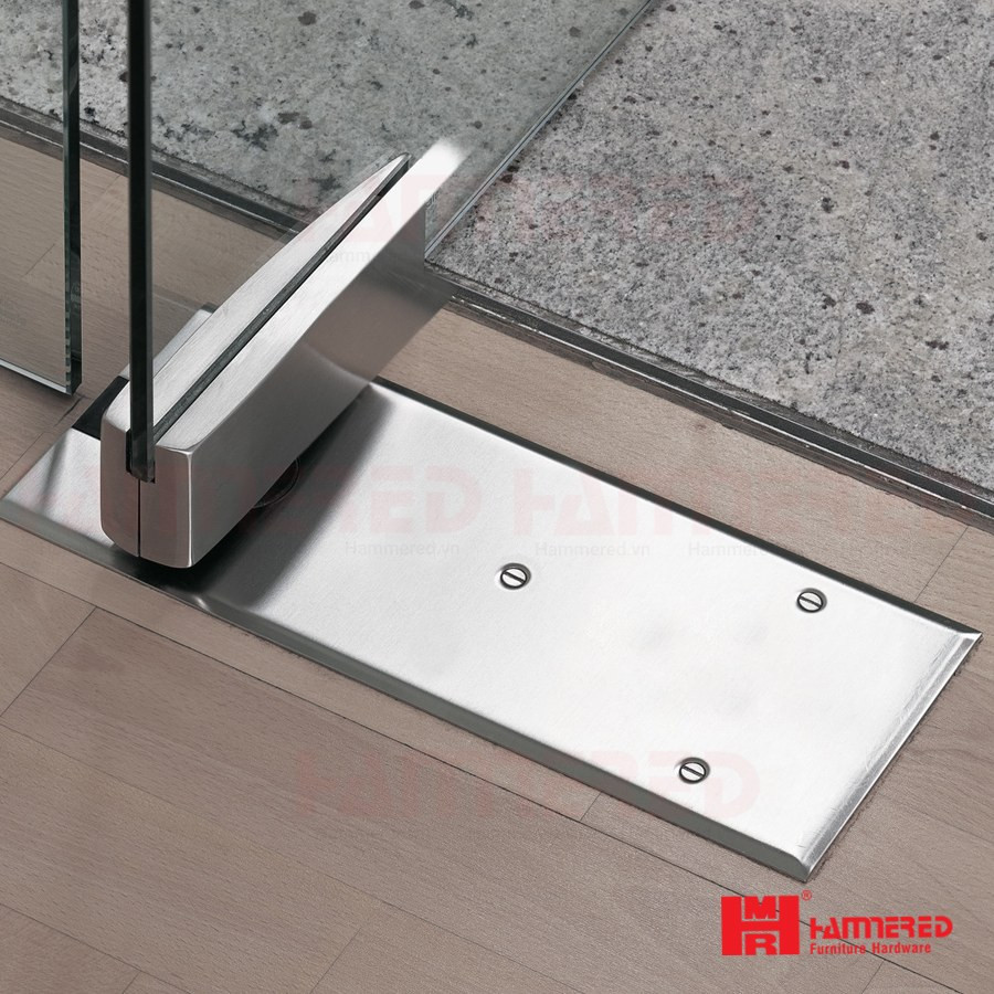 Bản lề sàn thủy lực giữ cửa đóng sau khi mở