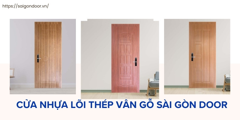 Bảng giá tham khảo cửa nhựa lõi thép giả gỗ