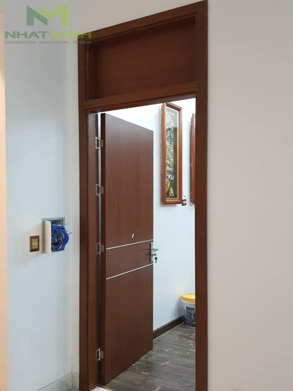 Bảng mẫu cửa nhựa composite pano ô kính