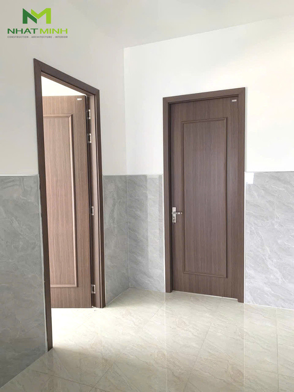 Bảng mẫu cửa nhựa composite phào chỉ nổi trắng