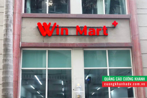 Biển hiệu chữ nổi sáng đèn cao cấp của WinMart+
