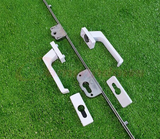 Bộ phận khóa đa điểm thông thường cho cửa nhựa lõi thép
