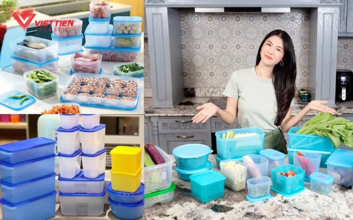 Các loại hộp nhựa Tupperware đa năng cho mọi nhu cầu gia đình