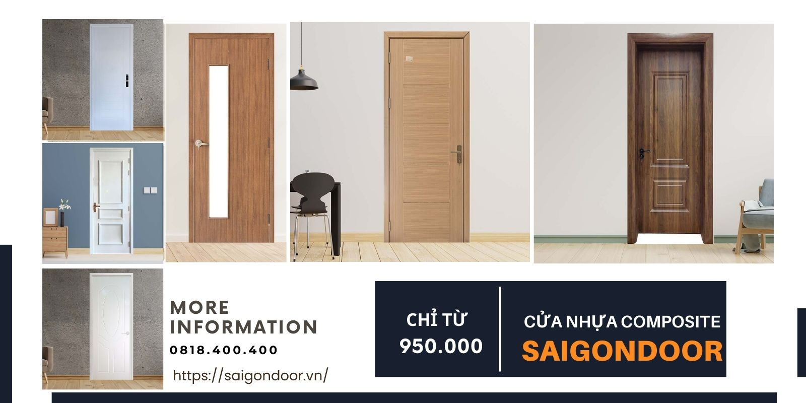 Các tiêu chí quan trọng khi lựa chọn cửa nhựa composite màu trắng chất lượng