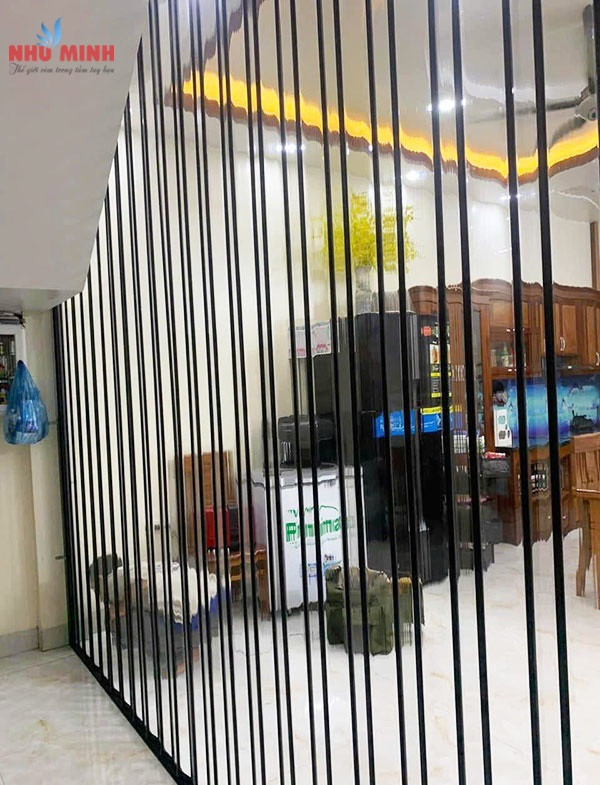 Cận cảnh lá nhựa xếp gọn gàng
