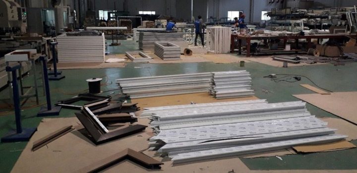 Cấu tạo cửa nhựa lõi thép LG Hausys