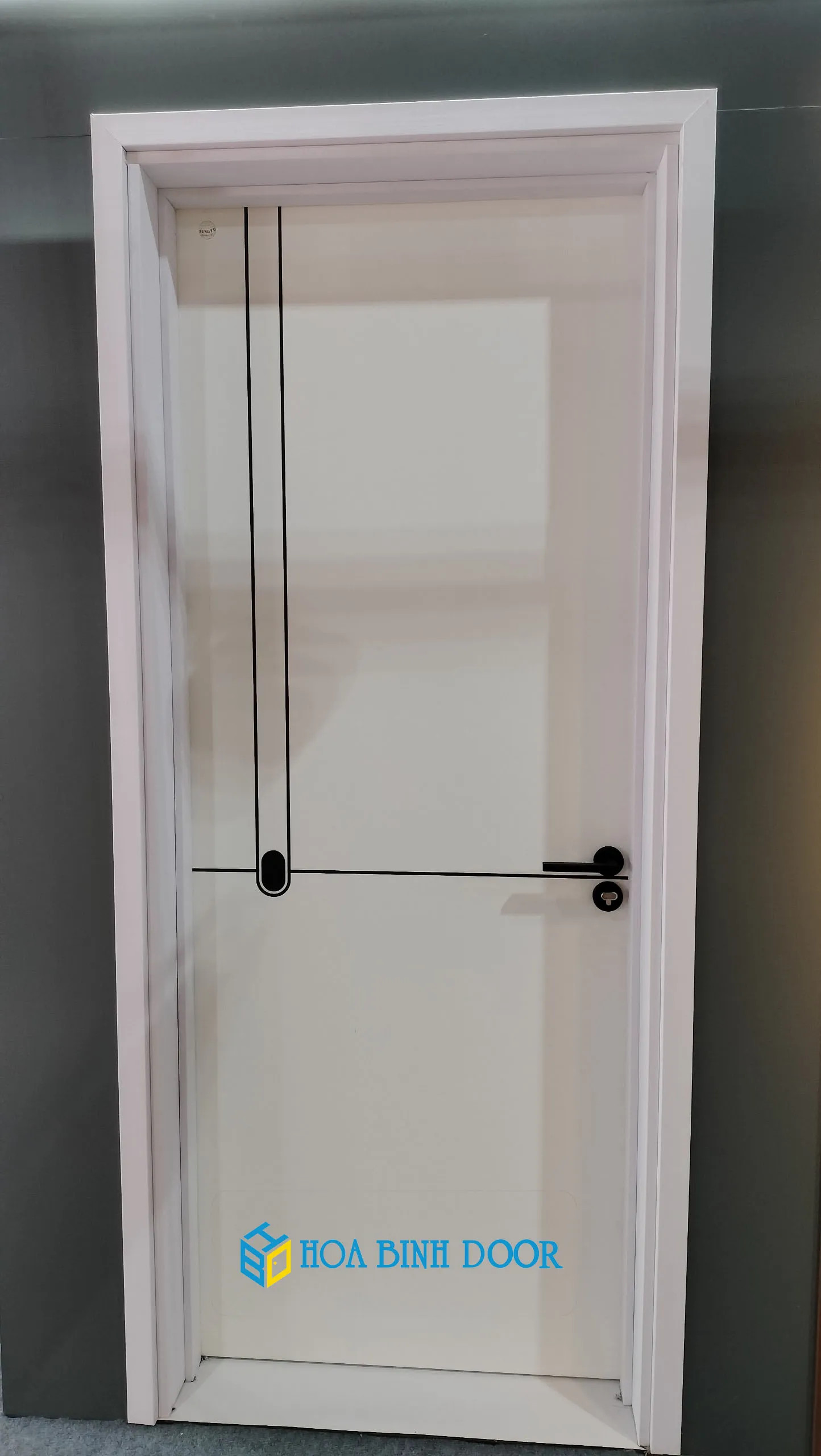 Cửa gỗ nhựa composite hiện đại