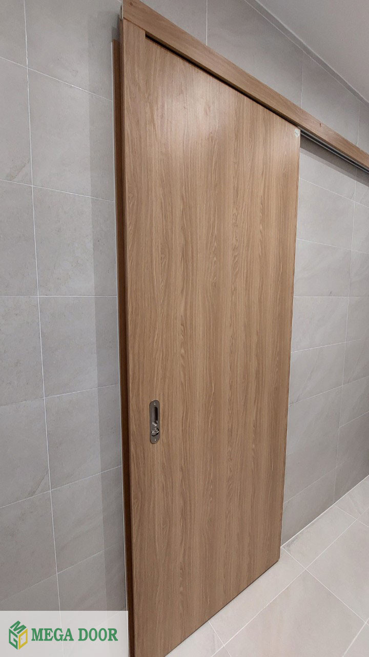Cửa lùa nhựa composite hiện đại
