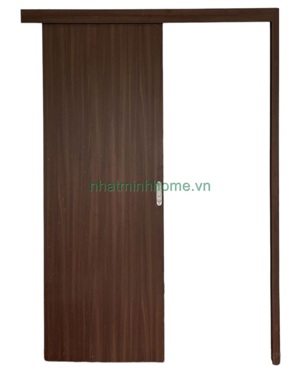 Cửa lùa nhựa gỗ composite An Gia Phát tối ưu không gian