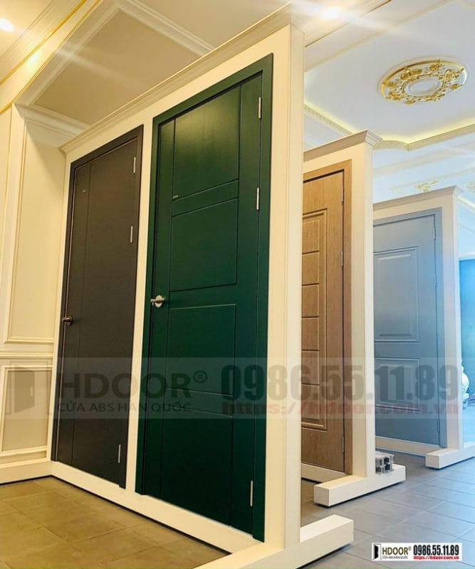 Cửa nhựa ABS Hàn Quốc cao cấp, lựa chọn tối ưu cho căn hộ chung cư tại Quảng Ninh