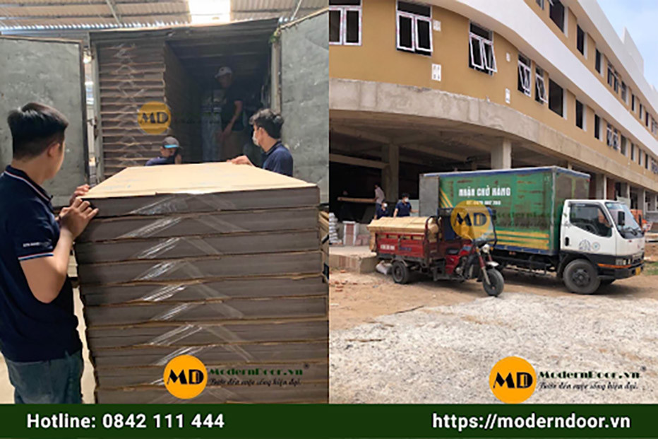 Cửa nhựa Cần Thơ vận chuyển tận nơi