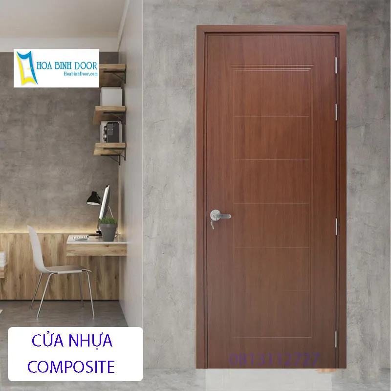 Cửa nhựa composite cho phòng ngủ
