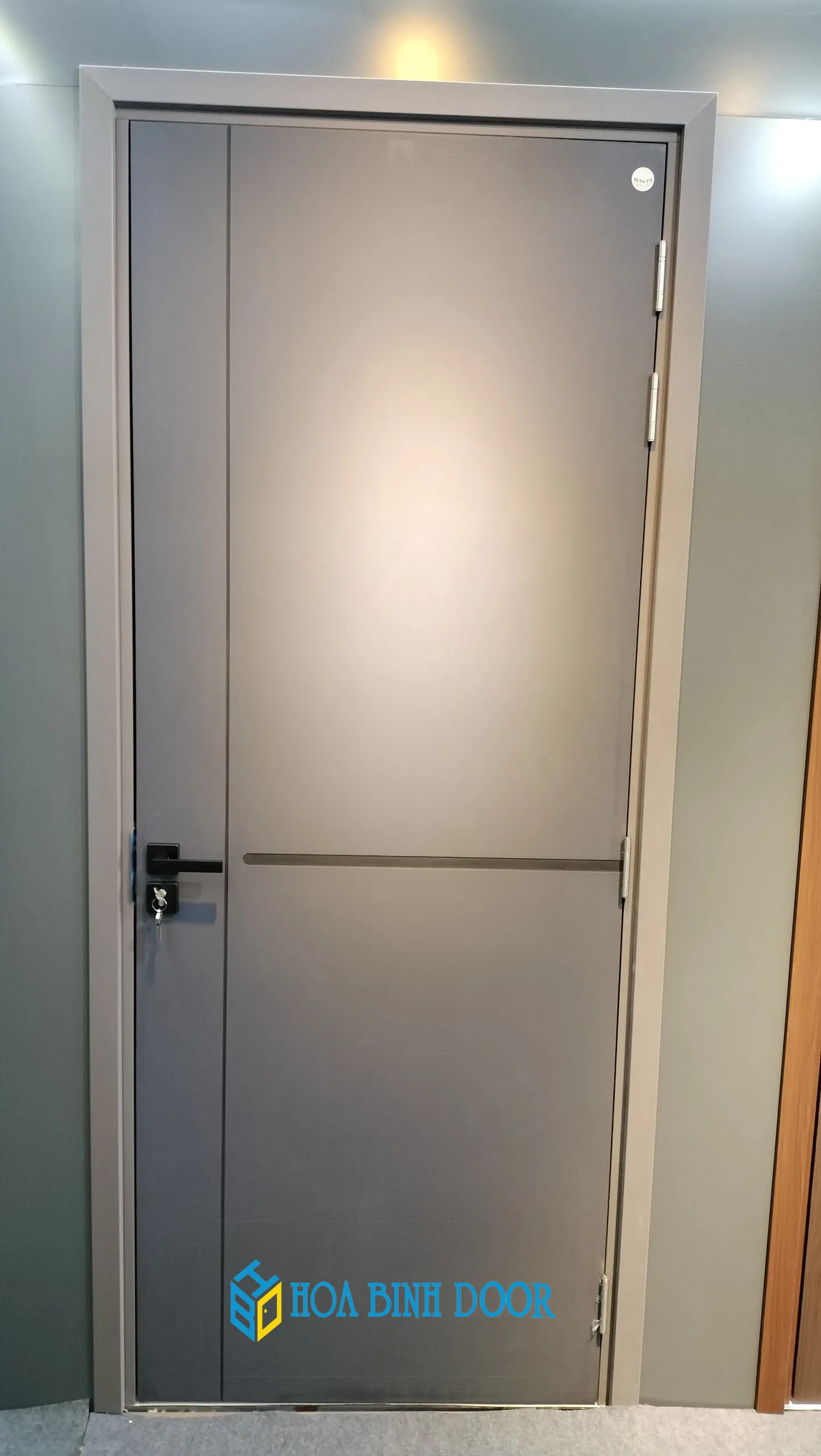 Cửa nhựa composite đơn giản đẹp mắt