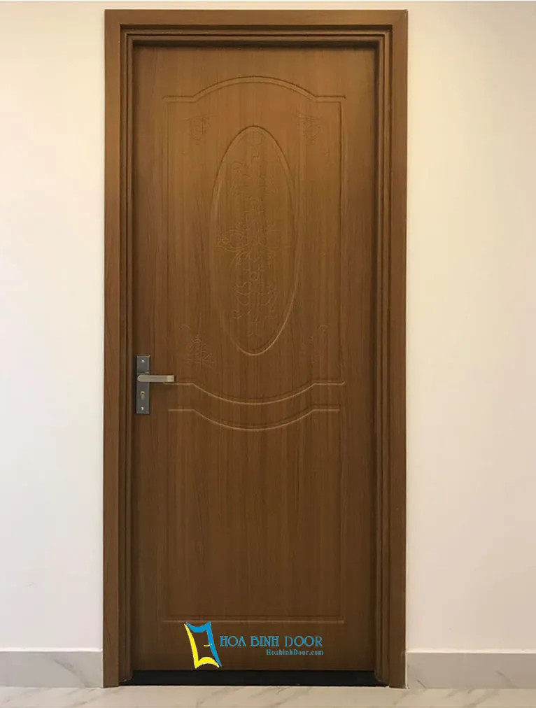 Cửa nhựa composite màu sáng hiện đại