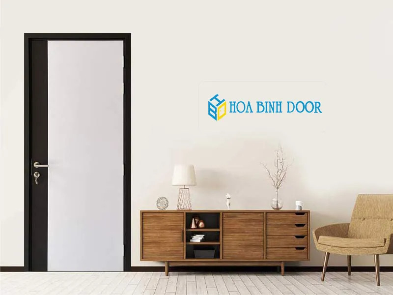 Cửa nhựa composite màu trắng