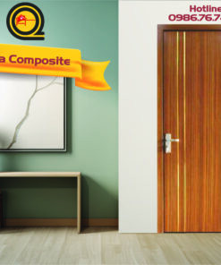 Cửa nhựa composite màu vân gỗ tự nhiên
