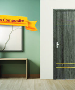 Cửa nhựa composite phong cách vân gỗ