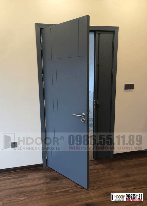 Cửa nhựa composite sơn cao cấp, mang lại vẻ đẹp đẳng cấp và sang trọng cho không gian