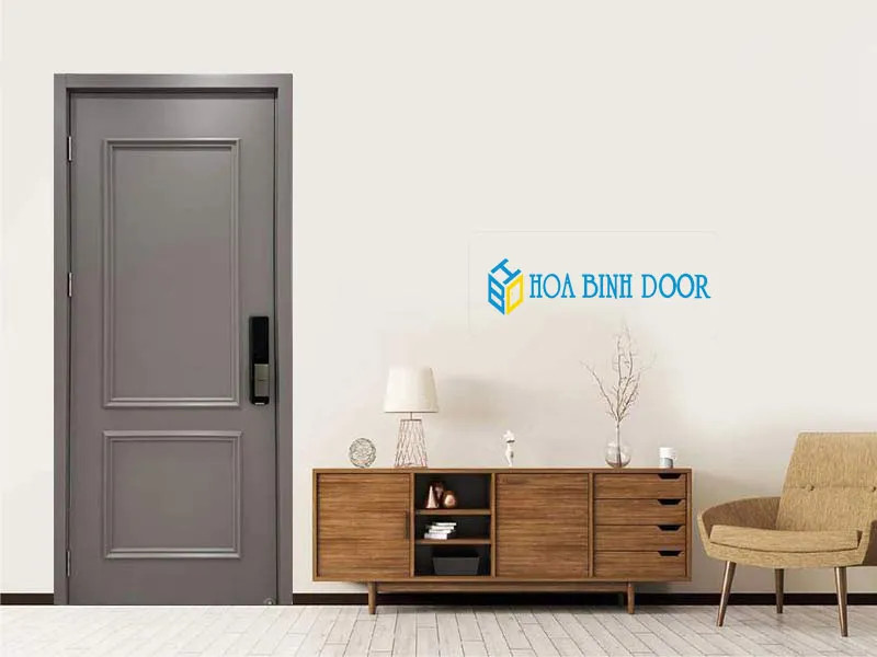 Cửa nhựa composite sơn PU tân cổ điển