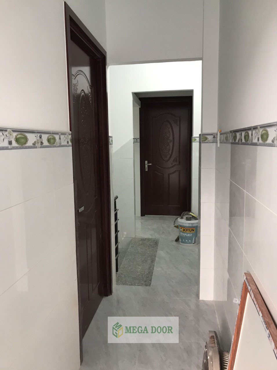 Cửa nhựa composite sơn vân gỗ cao cấp