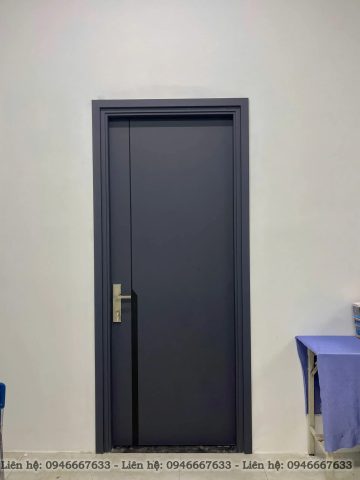 Cửa nhựa giả gỗ Composite với thiết kế hiện đại tại Vạn Ninh