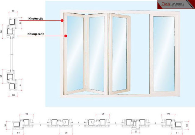 cửa nhựa lõi thép cho biệt thự