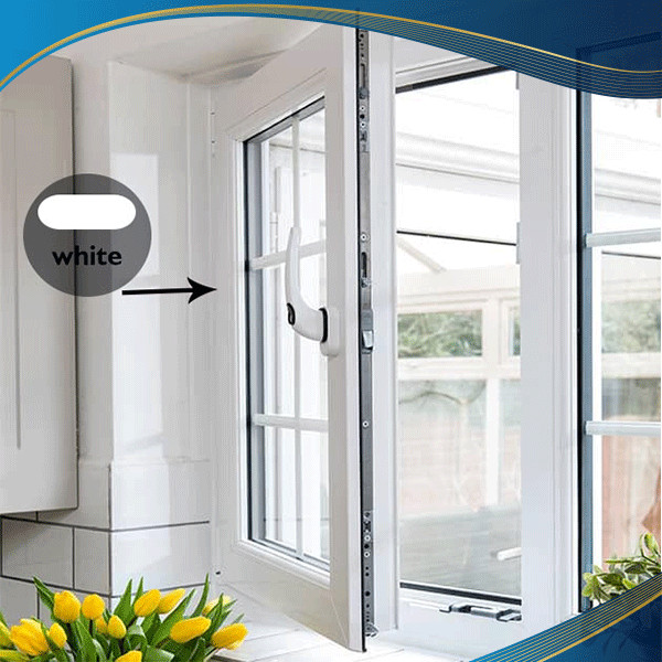 Cửa nhựa lõi thép uPVC Đà Nẵng 1 cánh mở quay trong màu trắng lắp đặt ở công trình nhà vệ sinh giúp không gian thoáng đãng